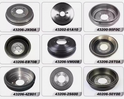 Automobile Car Part Brake Drums Brake Disc For Mitsubishi Honda Ford Honda Land Cruiser Nissan Patrol Y62