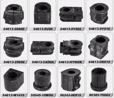 Auto Spare Parts Rubber Bushing for TOYOTA MITSUBISHI HYUNDAI HONDA